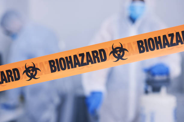 Professional Drug Lab Cleanup technician working in Hartford, MI
